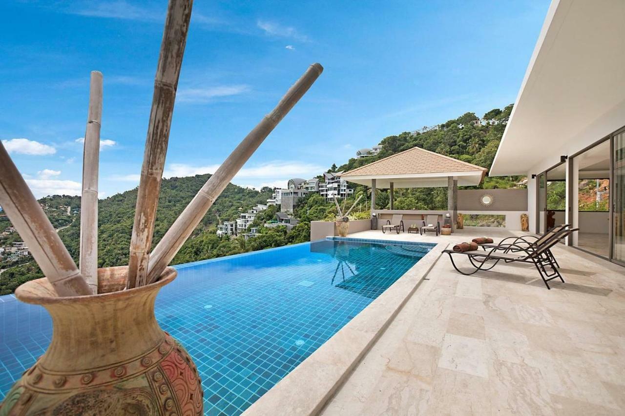Luxury Seaview Villa -Double Infinity Pools-20 Persons Chaweng  Exterior foto
