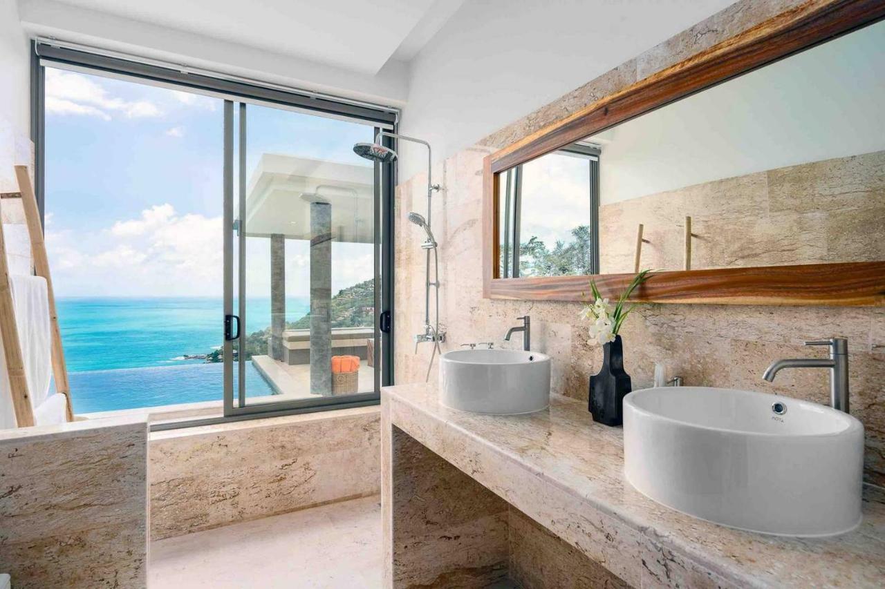 Luxury Seaview Villa -Double Infinity Pools-20 Persons Chaweng  Exterior foto